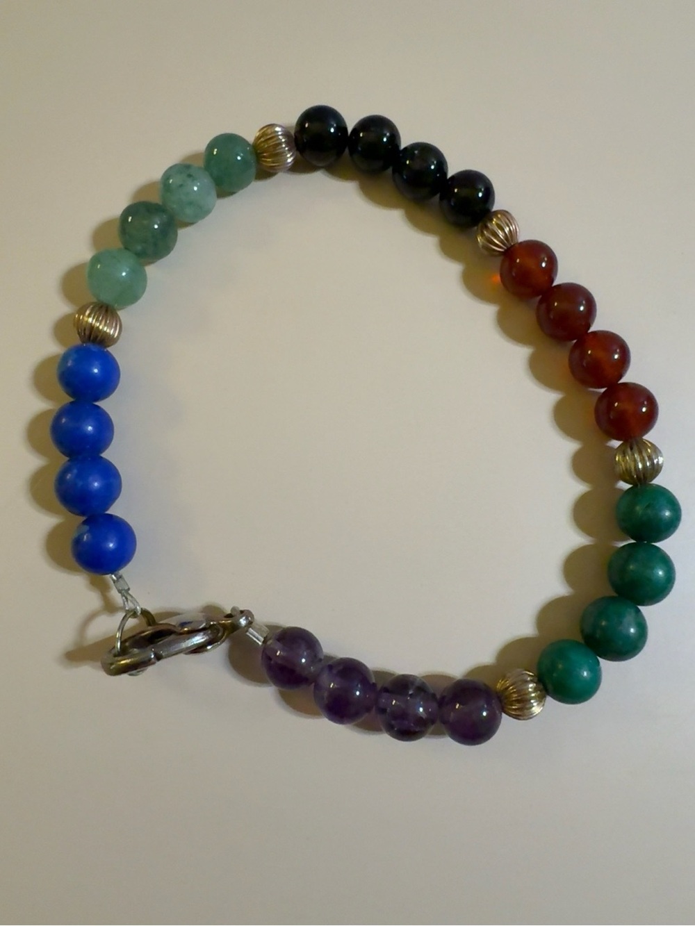 Multi-Color Gemstone bracelet